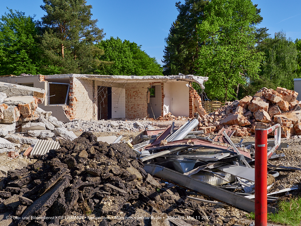 11.05.2022 - Baustelle am Haus für Kinder in Neuperlach